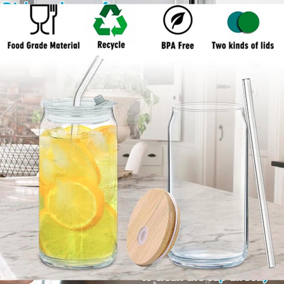 Découvrez Nos Canettes en Verre Transparent Personnalisées – Image 5