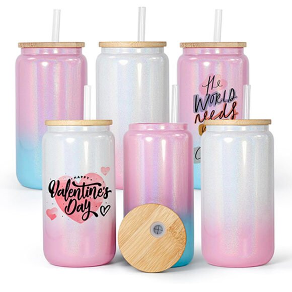 CAN verre irisé de 16 Oz – Image 2