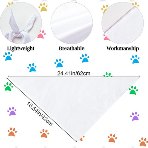 Bandana pour Chien Personnalisé : Le Choix Parfait pour Votre Ami à Quatre Pattes – Image 3