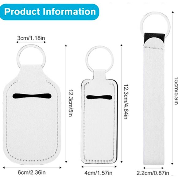 Porte-Clés en Néoprène à Personnaliser : Un Accessoire Pratique et Unique – Image 2