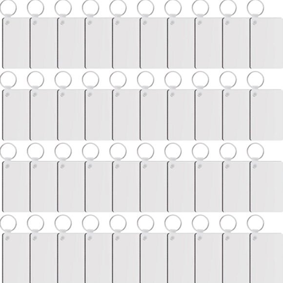 Porte-clés MFP rectangle personnalisable : un accessoire unique (Copie)