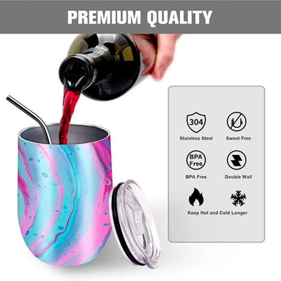 Nos verres a vin blanc de 12 Oz – Image 3