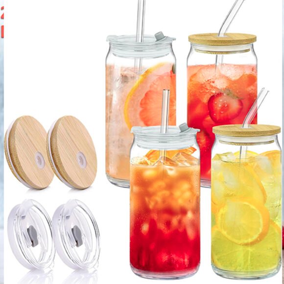 Can 24 oz transparente personnalisé – Image 6